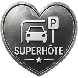 Badge Superhôte argent