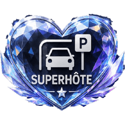 Badge Superhôte diamant